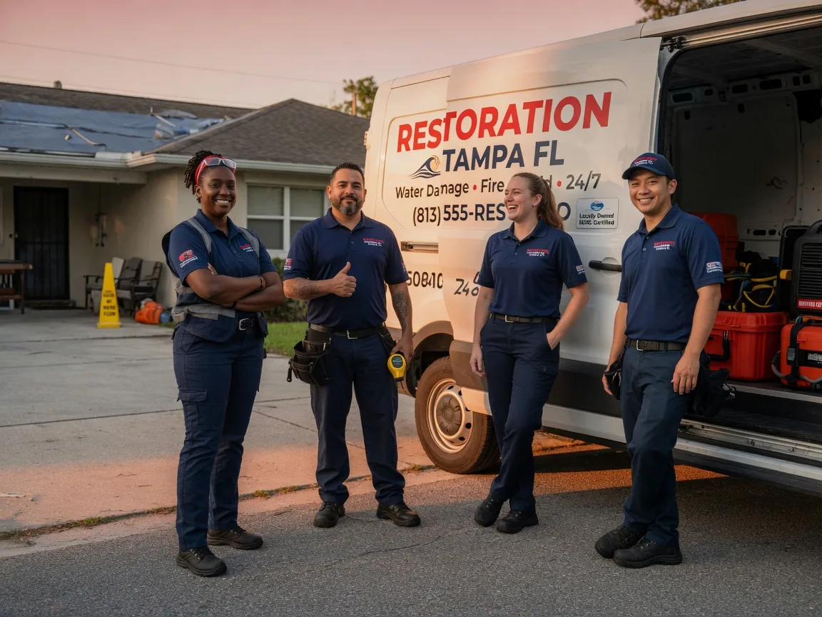 Water Damage Restoration company in Corapeake, NC